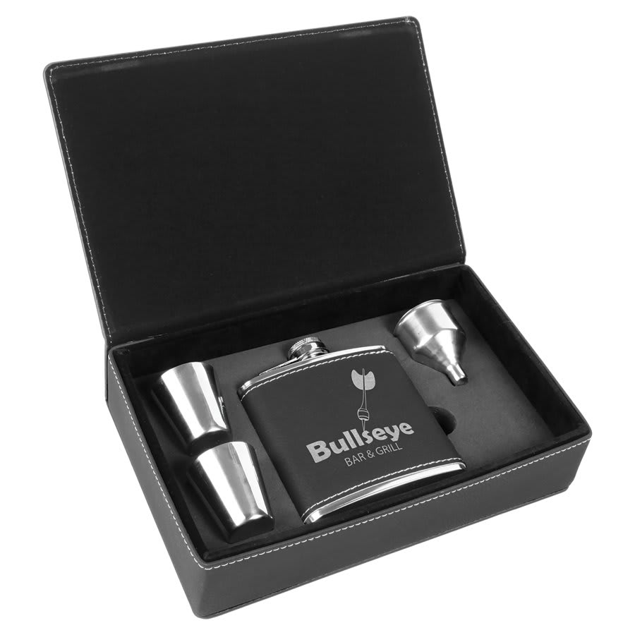 6oz. Flask Gift Set