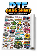 DTF Rolling Gang Sheet(22" Wide)